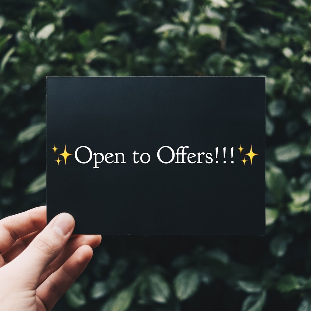 Open to Offers!!!